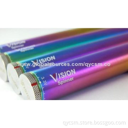 2014 Vision Spinner Rainbow Variable Voltage Batteries for 650/900/Ecig